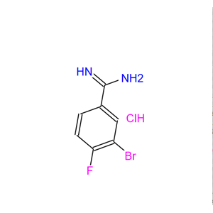 3-溴-4-氟苯甲脒盐酸盐