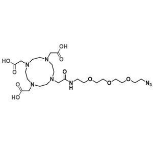 1428146-79-5，DOTA-PEG3-azide，DOTA-三聚乙二醇-叠氮