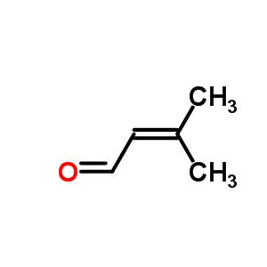 异戊烯醛,3-methylcrotonaldehyde
