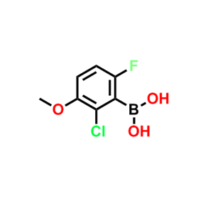 2-氯-3-甲氧基-6-氟苯硼酸,2-Chloro-6-fluoro-3-Methoxyphenylboronic acid