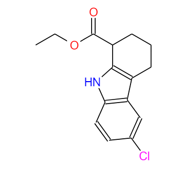 6-氯-2,3,4,9-四氢-1H-咔唑-1-羧酸乙酯,6-chloro-1,2,3,4-tetrahydro-carbazole-1-carboxylic acid ethyl ester