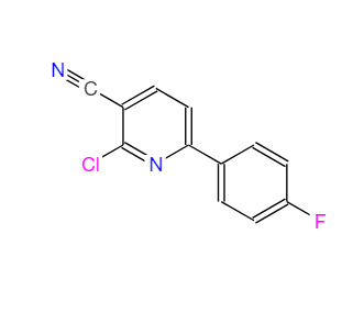 2-氯-6-(4-氟苯基)烟酸腈,2-CHLORO-6-(4-FLUOROPHENYL)NICOTINONITRILE
