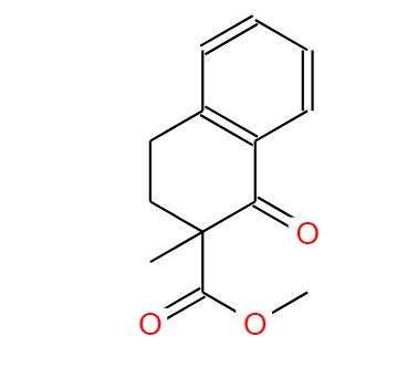 1,2,3,4-四氢-甲基-1-氧代-2-萘酮甲酸甲酯,Methyl 2-methyl-1-oxo-1,2,3,4-tetrahydronaphthalene-2-carboxylate
