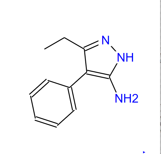 3-乙基-4-苯基-1H-吡唑-5-胺,3-ethyl-4-phenyl-1H-pyrazol-5-amine