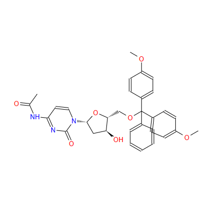N-乙酰基-5'-O-(4,4'-二甲氧基三苯甲基)-2'-脱氧胞苷,5'-O-(4,4'-DIMETHOXYTRITYL)-N4-ACETYL-2'-DEOXYCYTIDINE