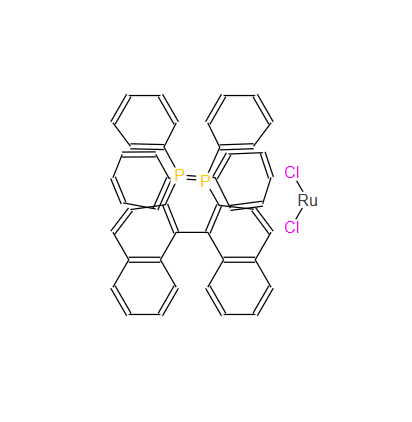 [(R)-(+)-2,2'-双(二苯基磷)-1, 1'-联萘]二氯化钌,DICHLORO[(R)-(+)-2,2'-BIS(DIPHENYLPHOSPHINO)-1,1'-BINAPHTHYL]RUTHENIUM (II)