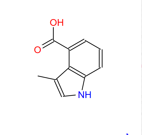 3-甲基-1H-吲哚-4-羧酸,3-Methyl-1H-indole-4-carboxylic acid