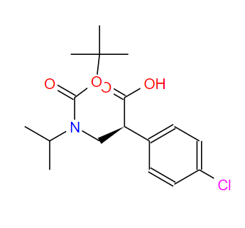 (S)-3-[(叔丁氧基羰基)(异丙基）氨基]-2-(4-氯苯基)丙酸,(S)-3-[(tert-Butoxycarbonyl)(isopropyl)amino]-2-(4-chlorophenyl)propanoic acid