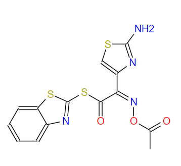 头孢地尼活性新酯(CAEM),S-2-Benzothiazolyl ( Z )-2-(2-aminothiazol-4-yl)-2-acetylox-
