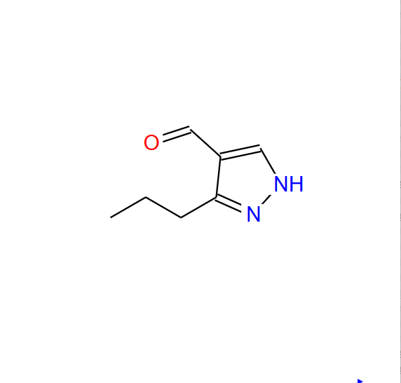 3-正丙基-吡唑-4-甲醛,3-PROPYL-1H-PYRAZOLE-4-CARBALDEHYDE