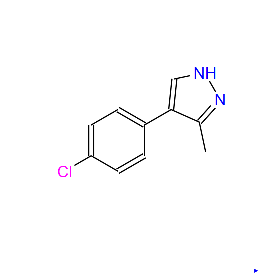 4-(4-氯苯基)-3-甲基吡唑,4-(4-CHLOROPHENYL)-3-METHYL-1H-PYRAZOLE