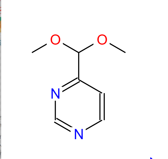 4-(二甲氧甲基)嘧啶,4-(DIMETHOXYMETHYL)PYRIMIDINE