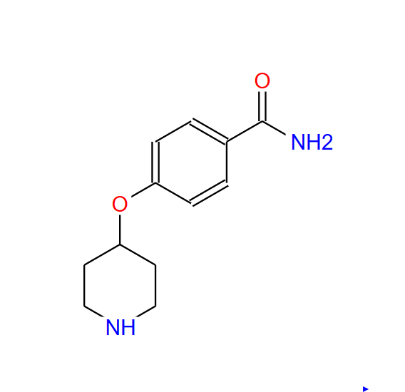 4-哌啶-4-氧基苯甲酰胺,4-(PIPERIDIN-4-YLOXY)BENZAMIDE