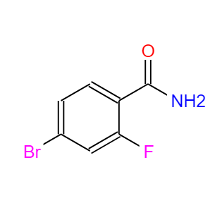 4-溴-2-氟苯甲酰胺,4-Bromo-2-fluorobenzamide