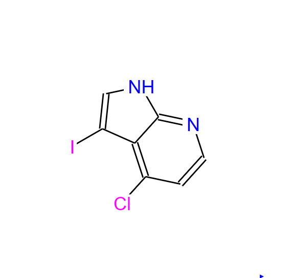 4-氯-3-碘-1H-吡咯并[2,3-B]吡啶,4-CHLORO-3-IODO-1H-PYRROLO[2,3-B]PYRIDINE