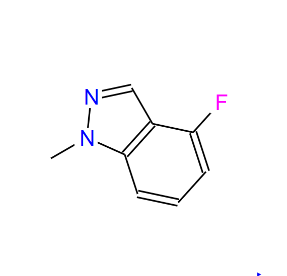 4-氟-1-甲基-1H-吲唑,4-Fluoro-1-methylindazole