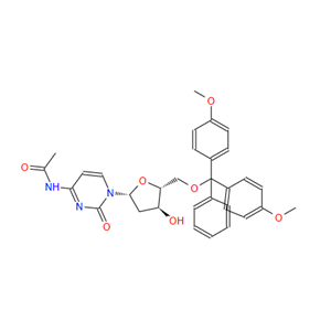 N-乙酰基-5'-O-(4,4'-二甲氧基三苯甲基)-2'-脱氧胞苷；100898-63-3