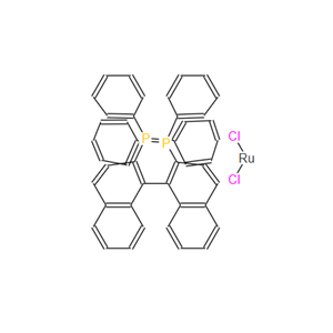 [(R)-(+)-2,2'-双(二苯基磷)-1, 1'-联萘]二氯化钌；132071-87-5