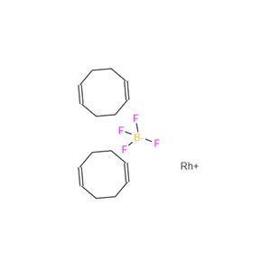 二(1,5-环辛二烯)四氟硼酸铑(I),Bis(1,5-cyclooctadiene)rhodium(I) tetrafluoroborate
