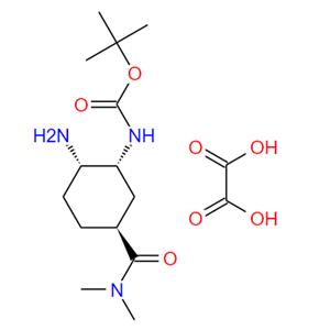 N-[(1R,2S,5S)-2-氨基-5-[(二甲基氨基)羰基]环己基]氨基甲酸叔丁酯草酸盐水合物,tert-butyl{(1R,2S,5S)-2-amino-5-[(dimethylamino)carbonyl]cyclohexyl}carbamatemonooxalatemonohydrate