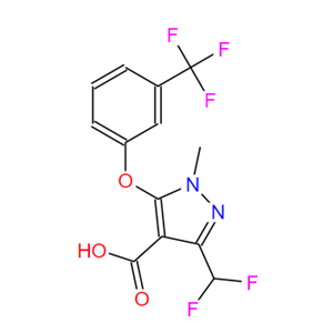 3-(二氟甲基)-1-甲基-5-(3-(三氟甲基)苯氧基)-1H-吡唑-4-羧酸