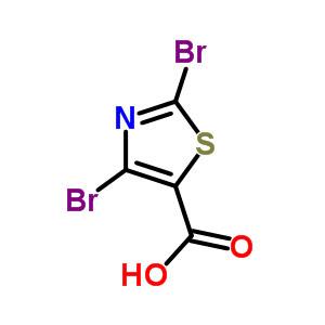 2,4-二溴-5-噻唑羧酸,5-Thiazolecarboxylic acid, 2,4-dibromo