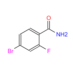 4-溴-2-氟苯甲酰胺,4-Bromo-2-fluorobenzamide