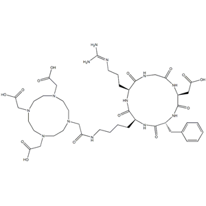 DOTA合成肽，909024-55-1，DOTA-cyclo(RGDfK) acetate