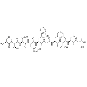 环肽抑制剂，244082-19-7，CTTHWGFTLC, CYCLIC