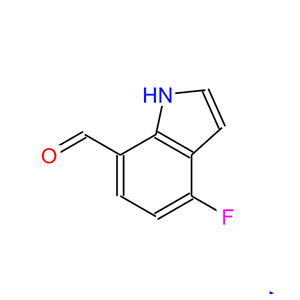  4-氟-1H-吲哚-7-甲醛