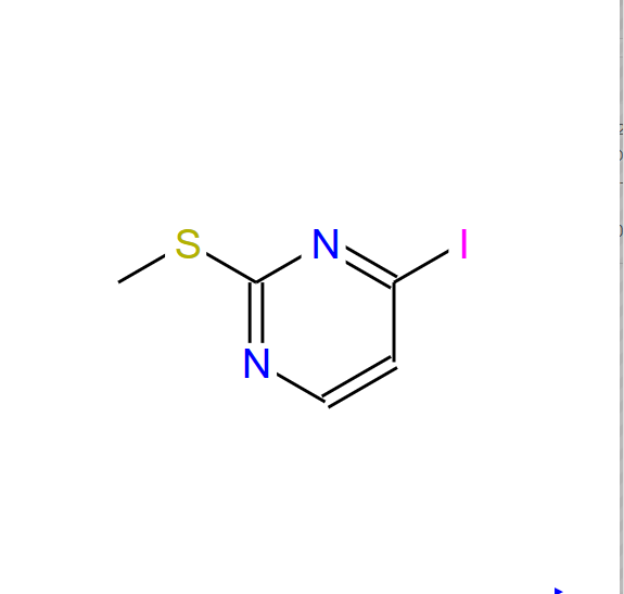 4-碘-2-甲基磺?；奏?4-IODO-2-(METHYLTHIO)PYRIMIDINE