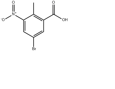 2-甲基-3-硝基-5-溴苯甲酸,5-Bromo-2-methyl-3-nitrobenzoic acid