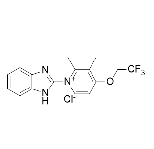 兰索拉唑杂质13,1-(1H-benzo[d]imidazol-2-yl)-2,3-dimethyl-4-(2,2,2-trifluoroethoxy)pyridin-1-ium chloride