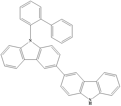 9-[1,1′-聯(lián)苯]-2-基-3,3′-聯(lián)-9H-咔唑,9-[1,1′-Biphenyl]-2-yl-3,3′-bi-9H-carbazole