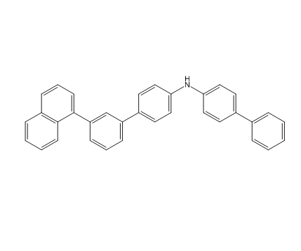 N-[1,1′-聯(lián)苯]-4-基-3′-(1-萘基)-[1,1′-聯(lián)苯]-4-胺,N-[1,1′-Biphenyl]-4-yl-3′-(1-naphthalenyl)-[1,1′-biphenyl]-4-amine