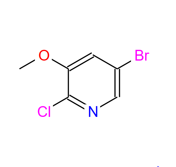 5-溴-2-氯-3-甲氧基吡啶,5-BROMO-2-CHLORO-3-METHOXYPYRIDINE