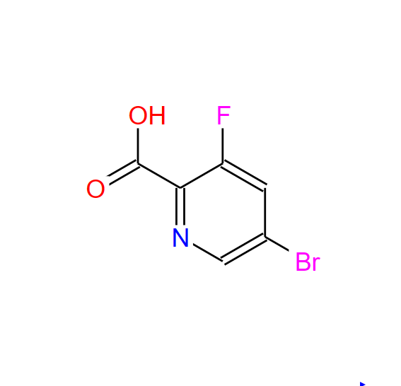 5-溴-3-氟吡啶-2-羧酸,5-BROMO-3-FLUOROPICOLINIC ACID