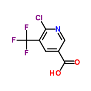 2-氯-3-三氟甲基吡啶-5-甲酸,6-Chloro-5-(trifluoromethyl)nicotinic acid