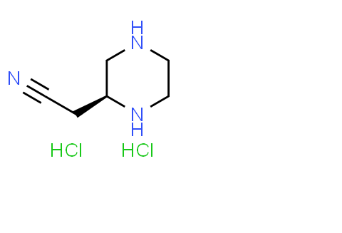 S-2-哌嗪乙腈鹽酸鹽,(S)-2-(piperazin-2-yl)acetonitrile dihydrochloride