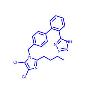 氯沙坦钾杂质E(EP),5-DeshydroxyMethyl-5-chloro Losartan (Losartan IMpurity K)