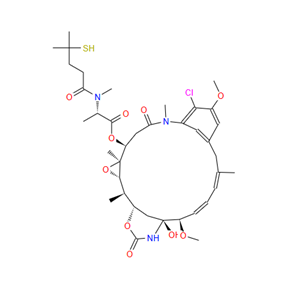 N2'-去乙酰基-N2'-(4-巯基-4-甲基-1-氧代戊基)-美登素
