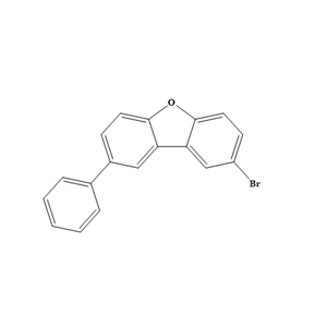 2-溴-8-苯基二苯并呋喃；1338446-67-5