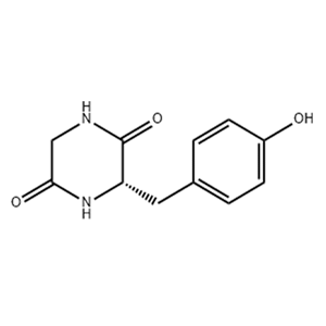 Cyclo(-Gly-Tyr)，5845-66-9，环(甘氨酰-酪氨酸)