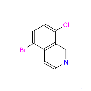 5-溴-8-氯异喹啉,5-BROMO-8-CHLOROISOQUINOLINE