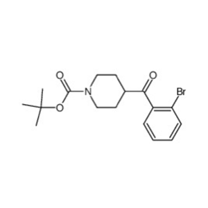 ?tert-butyl 4-[(2-bromophenyl)carbonyl]piperidine-1-carboxylate,?tert-butyl 4-[(2-bromophenyl)carbonyl]piperidine-1-carboxylate