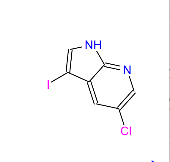 5-氯-3-碘-1H-吡咯并[2,3-B]吡啶,5-CHLORO-3-IODO-1H-PYRROLO[2,3-B]PYRIDINE