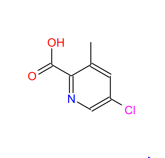 5-氯-3-甲基吡啶-2-羧酸,5-CHLORO-3-METHYL-PYRIDINE-2-CARBOXYLIC ACID