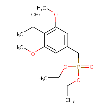 3，5-二甲氧基-4-异丙基苄基磷酸二乙酯,Diethyl (4-isopropyl-3,5-dimethoxybenzyl)phosphonate
