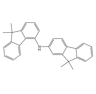 N-(9,9-二甲基-9H-芴-4-基)-9,9-二甲基-9H-芴-2-胺,N-(9,9-Dimethyl-9H-fluoren-4-yl)-9,9-dimethyl-9H-fluoren-2-amine
