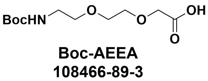 2-[2-(叔丁氧羰基氨基)乙氧基]乙氧基乙酸,2,2-Dimethyl-4-oxo-3,8,11-trioxa-5-azatridecan-13-oic acid